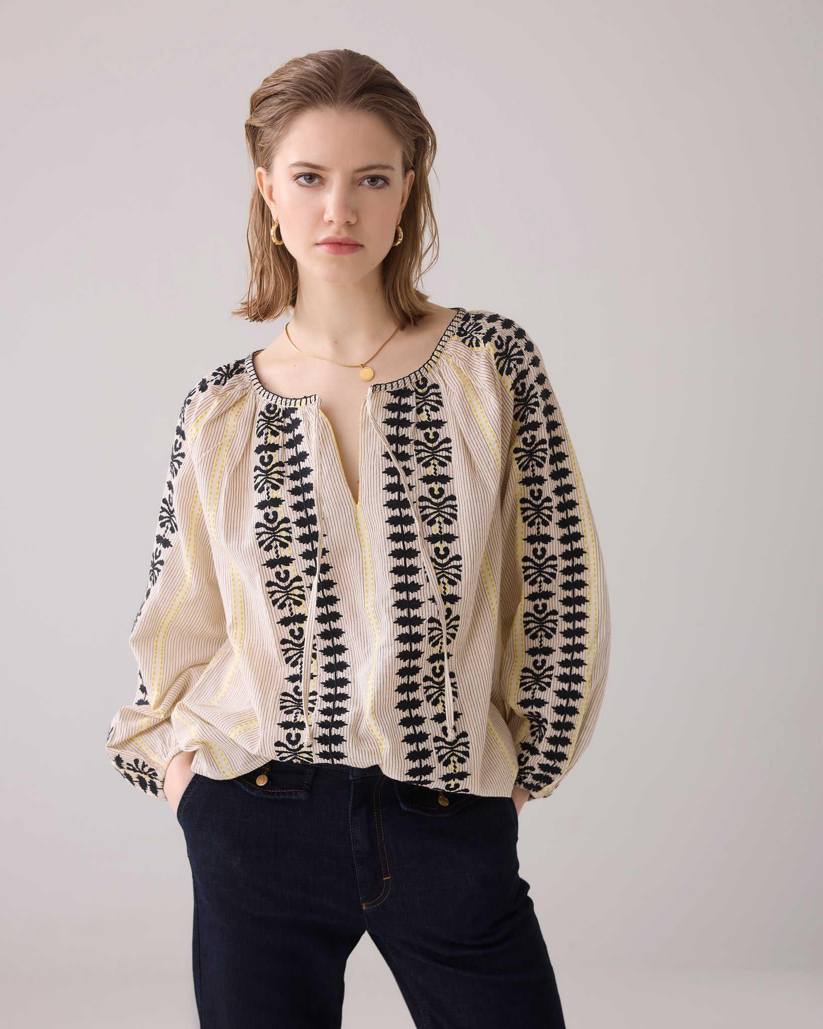 Longsleeve top Momosa Stripe